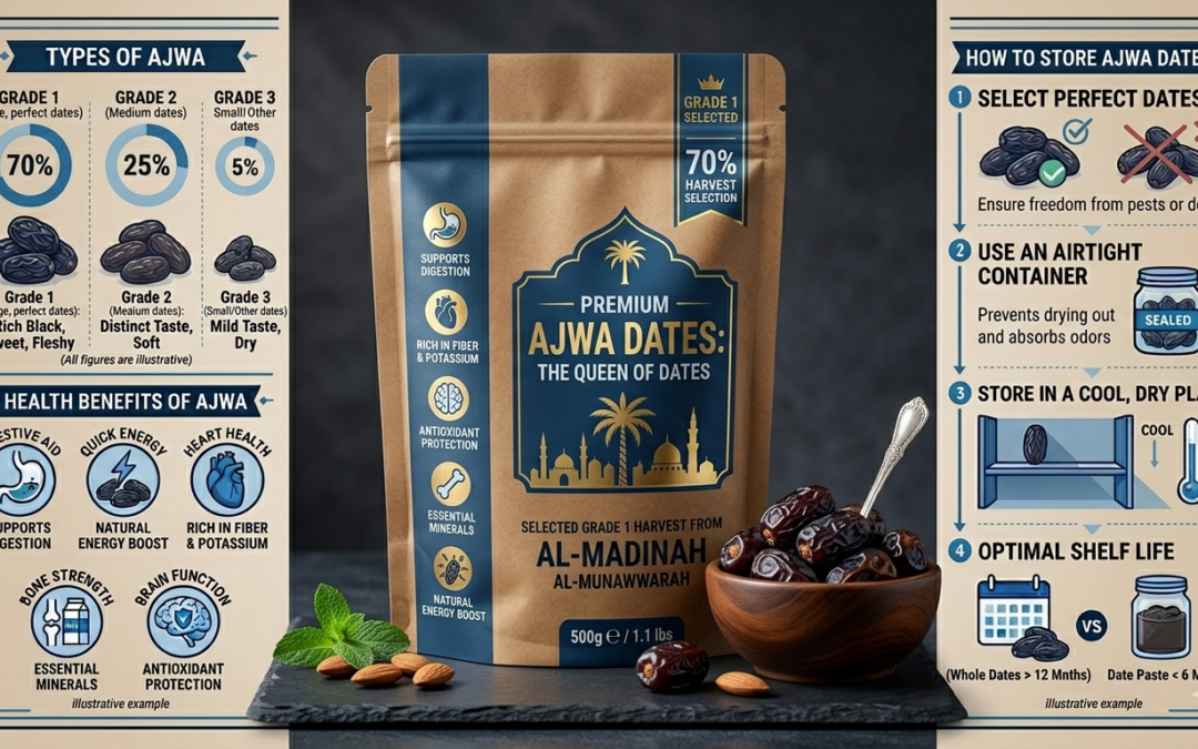 What Are Ajwa Dates: Benefits, Price, Nutrition & Calories 2026